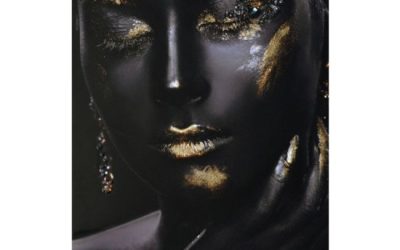 Painting 21141/21153 -Black&Gold Woman