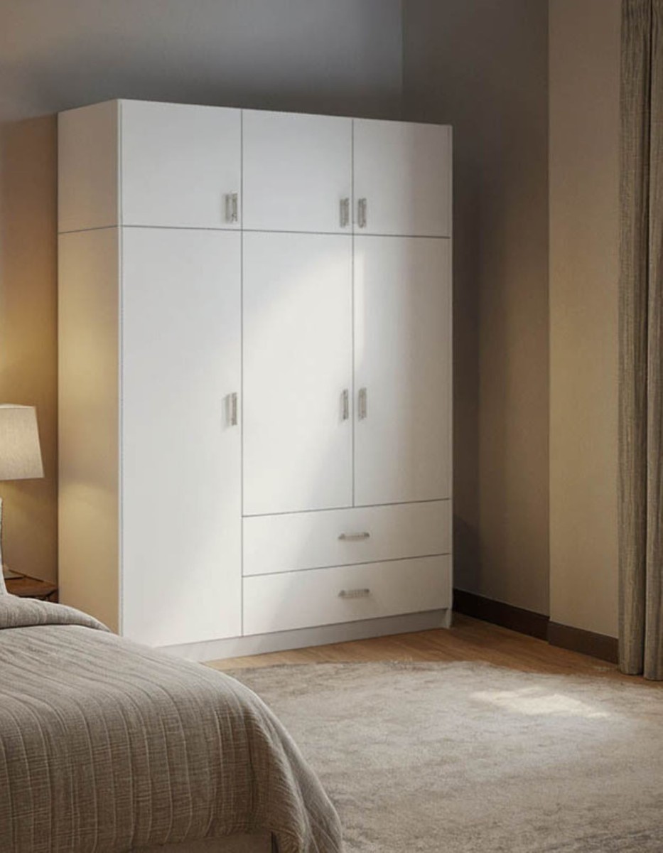 3-door Wardrobe ROYAL with loft (361-000125)