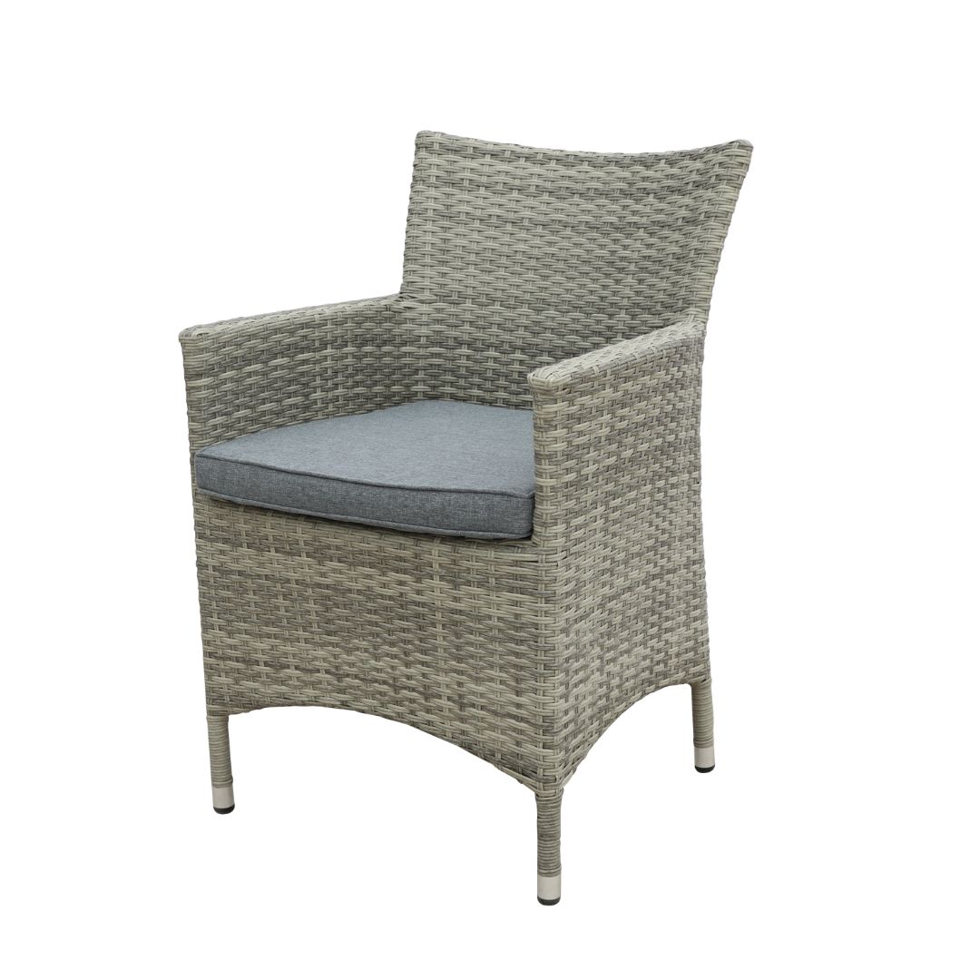 Aluminium wicker Armchair #61012 - Image 3