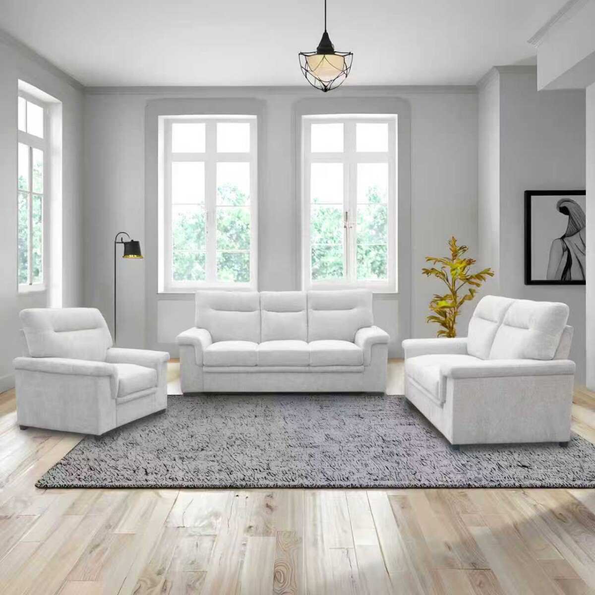 Sofa set 3+2+1 #6293