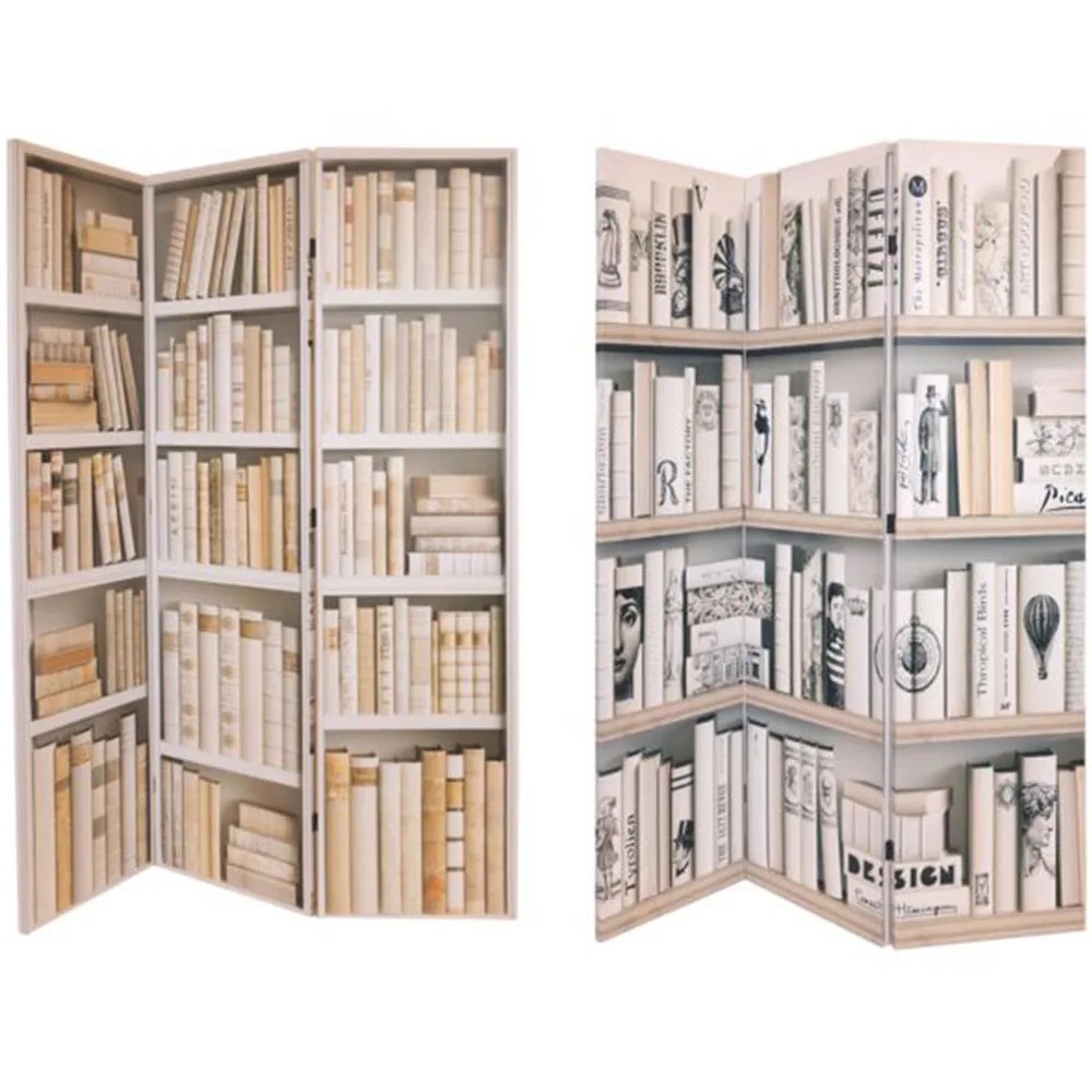 2-Sided Folding Screen "Bookcase" 810-00081/2 - Image 2