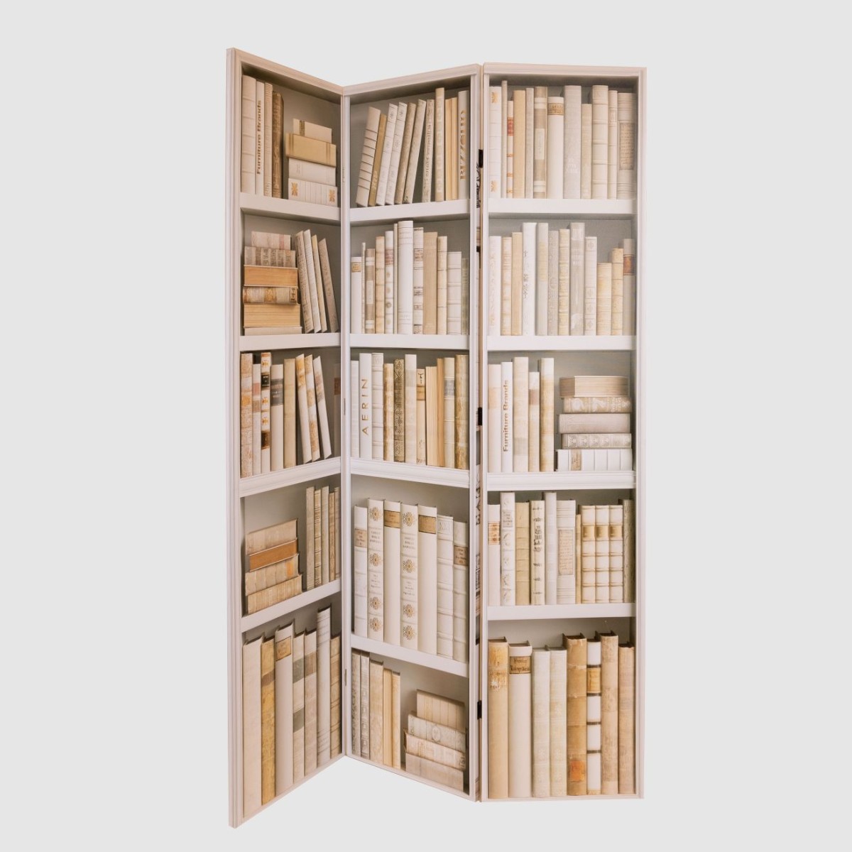 2-Sided Folding Screen "Bookcase" 810-00081/2
