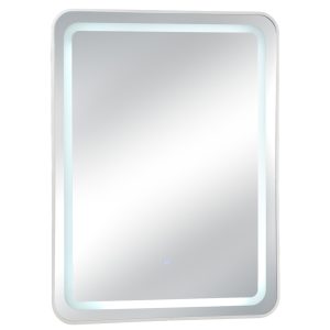 Rectangular metal mirror 91472-3