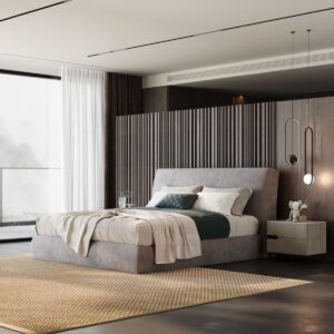 Bed SNOWY (BHB-402B) 150x200