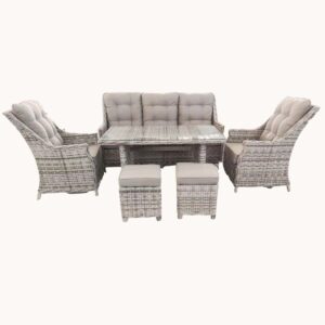 Outdoor Sofa Set GCV16017V-6C (3seater)
