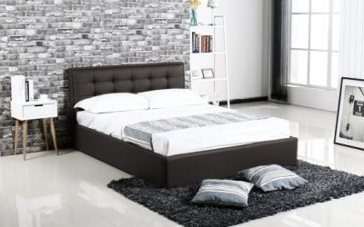 Bed ML-1506 Brown (PU)