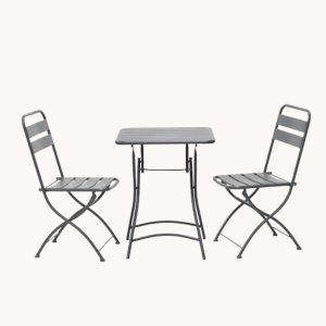 Steel Foldind outdoor set 2+1 (MT15109)