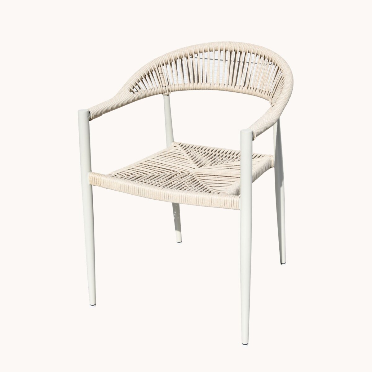 Aluminium/Wicker Chair RYC2456PCA - Image 2
