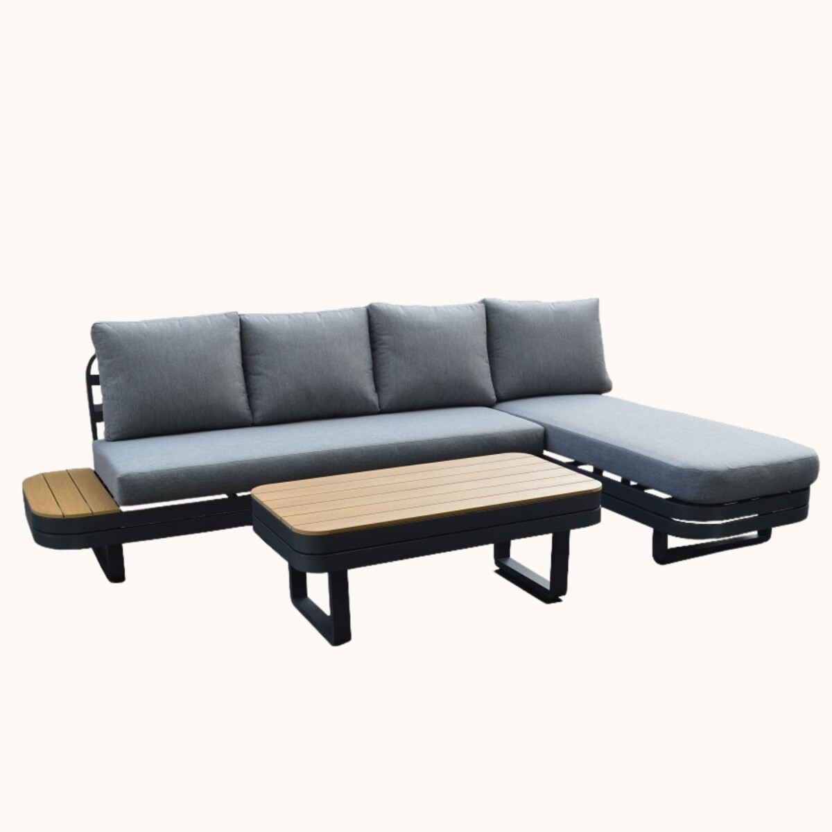 Chaise Lounge Sofa Set SER-5058 - Image 2