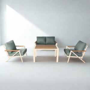 2Seater Aluminium Set SYF9010-4