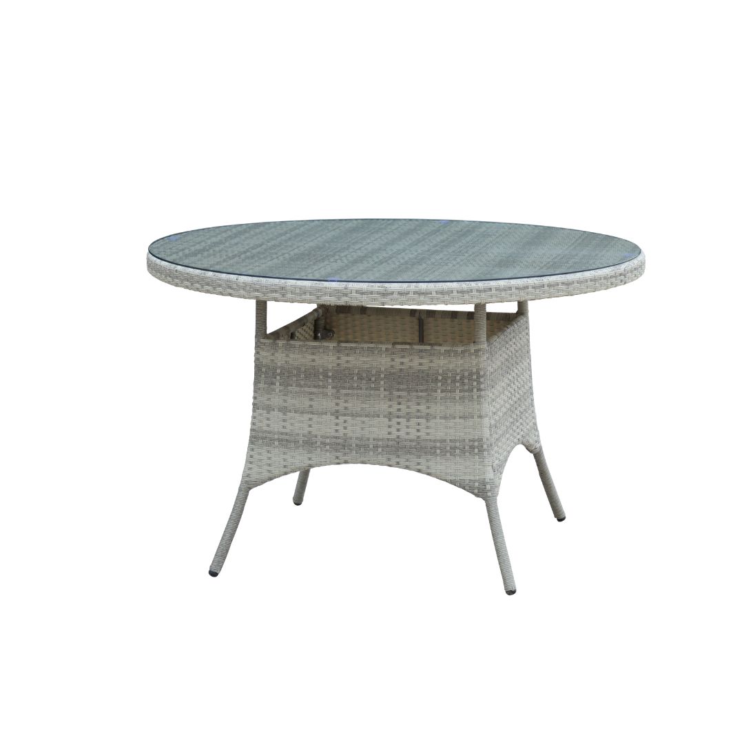 Aluminium wicker Table #T22021 - Image 3